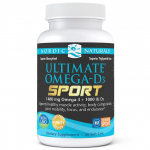 &bdquo;Ultimate Omega-D3 Sport&ldquo;, 1480 mg citrinų skonio &ndash; 60 mink&scaron;tųjų kapsulių