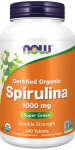 Spirulina, 1000 mg - 240 tablečių