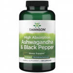 High Absorption Ashwagandha & Black Pepper - 120 caps