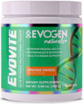 Evovite Naturals Powder, Orange Mango - 168g