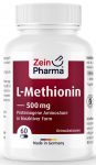L-Methionine, 500mg - 60 caps
