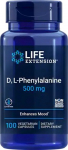 D L-fenilalaninas, 500 mg - 100 v kapsulių