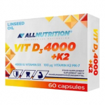 Vit D3 4000 + K2 - 60 caps