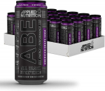 ABE Energy + Performance Cans, American Grape Soda - 24 x 330 ml.