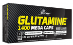 Glutamino mega kapsulės - 120 kapsulių