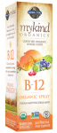 &bdquo;Mykind B-12&ldquo; pur&scaron;kalas, aviečių skonio &ndash; 58 ml.