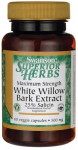 White Willow Bark Extract, 500mg - 60 vcaps