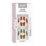 BIBS Studio Colour Looduslikust kaut&scaron;ukist lutt 6-18k 2tk