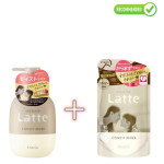 Kracie Ma & Me Latte Niisutav palsam 490g + t&auml;itepakend 360g