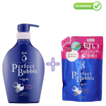 Shiseido Perfect Bubble vedel vahutav kehaseep 500ml + t&auml;itepakend 350ml
