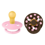 BIBS Studio Colour Looduslikust kaut&scaron;ukist lutt 0-6k 2tk