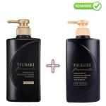 Shiseido Tsubaki Premium EX Taastav &scaron;ampoon ja palsam-mask kahjustatud juustele 490ml