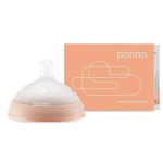 BORRN Silikoonist lutipudeli lutt, keskmise vooluga 3+ kuud