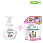 Lion KireiKirei Vahuseep k&auml;tele 250ml +  t&auml;itepakend 450ml