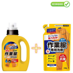 Daiichi Pesugeel t&ouml;&ouml;- ja spordir&otilde;ivaste pesemiseks 800ml + t&auml;ide 720ml