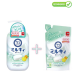 Cow Milky vedel kehaseep 500ml  + t&auml;itepakend 360ml