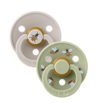 BIBS Urban Garden Naturaalsest kaut&scaron;ukist lutt 6-18 kuud 2tk