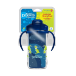 Dr.Browns TC01202 kahekordsete seinte ja k&otilde;rrega joogipudel 300 ml, 12m+