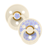 BIBS Studio Colour Looduslikust kaut&scaron;ukist lutt 0-6k 2tk