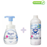 Biore U antibakteriaalse toimega vedel vaht-seep k&auml;tele, kerge tsitrusearoomiga 240ml + t&auml;itepakend 430ml