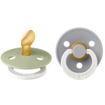 Bibs GLOW Naturaalsest kaut&scaron;ukist lutt 6-18 k 2tk