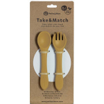 Petite&Mars Silikoonist kahvel ja lusikas