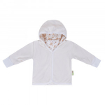 Bio Baby vel&uuml;&uuml;rist kapuutsiga kampsun orgaanilisest puuvillast