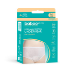 Baboo &Uuml;hekordselt kasutatavad puuvillased alusp&uuml;ksid suurus M 4tk