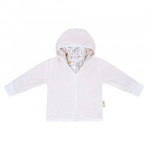 Bio Baby vel&uuml;&uuml;rist kapuutsiga kampsun orgaanilisest puuvillast