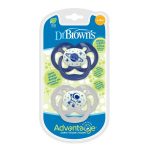 Dr.Browns PA22004 Tumsā spīdo&scaron;s silikona māneklītis no 6-12m.