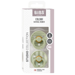 BIBS Studio Colour Looduslikust kaut&scaron;ukist lutt 6-18k 2tk