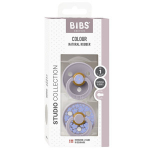 BIBS Studio Colour Looduslikust kaut&scaron;ukist lutt 0-6k 2tk