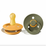 Bibs COLOUR Naturaalsest kaut&scaron;ukist lutt 0-6 k 2tk