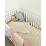 Kolmeosaline laste voodikomplekt, DOTS 100x140/105x150/40x60cm