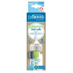 Dr.Browns SB41001-P4 Koolikutevastane klaasist lutipudel 120ml
