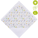 Bio Baby kootud pleed orgaanilisest puuvillast 85x85 cm.