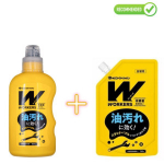 Fafa Story Workers Vedel pesupesemisvahend tugevalt m&auml;&auml;rdunud pesu ja t&ouml;&ouml;riiete pesemiseks 800ml + t&auml;ide 720ml