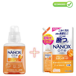 Lion Nanox One Pesugeel raskesti eemaldatava mustuse vastu 380g + t&auml;ide 1160g