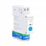 Nutikas l&uuml;liti DIN r&ouml;&ouml;pale, 25A, voolu j&auml;lgimisega, Wi-Fi Tasmota (ESP32), MQTT, Matter