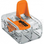 Universaalne juhtme konnektor COMPACT 2x0.14-4mm&sup2; 450V 32A (karbis 100tk) WAGO