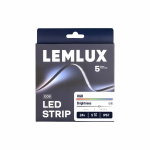 LED riba, 5m rulli, 24Vdc, 14W/m, COB 576LED/m, RGB, IP67, 180&deg;.