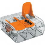 Universaalne juhtme konnektor, COMPACT 3x0.14-4mm&sup2;, 450V, 32A (karbis 50tk) WAGO