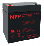 Aku 12V 5Ah T2(F2) Pb AGM NPP