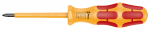 1062 i PH VDE-isoleeritud Kraftform Phillips-kruvikeeraja PH1x80mm 051601 Wera