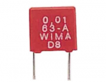 Kondensaator 0,1UF 63V MKS2 RM5mm