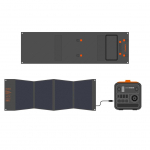Choetechi 120 W kokkupandav p&auml;ikeselaadija koos tugijalgadega 18 V DC + 60 W PD t&uuml;&uuml;p C
