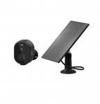 V&auml;litingimustes kasutatav nutikas videokaamera koos p&auml;ikeselaadijaga, 4MP 2K, 5200mAh, kahesuunaline heli, must, TUYA, WOOX