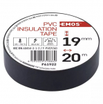 Elektriisolatsioonilint PVC 0,13x19mm (20m), must