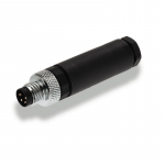 M8 pesa, 0,14-0,5 mm&sup2;, 3,5-5 mm, pin4, sirge, IP67