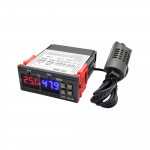 Digitaalne temperatuuri ja niiskuse regulaator, 1 m, anduriga 230 V STC-3028